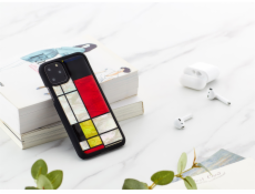 iKins SmartPhone case iPhone 11 Pre mondrian black