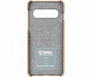 Krusell Broby Cover Samsung Galaxy S10 cognac