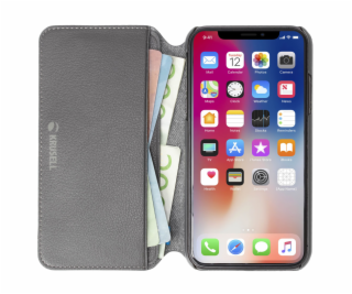 Krusell Pixbo 4 Card SlimWallet Apple iPhone XS Max grey