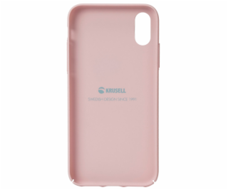 Krusell Sandby Cover Apple iPhone XS Max dusty pink