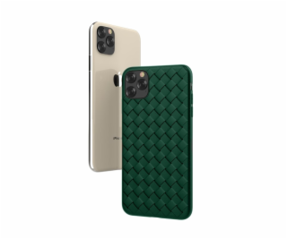 Devia Woven Pattern Design Soft Case iPhone 11 Pro Max green