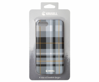 Krusell Limited Cover Apple iPhone 8/7 plaid dark grey