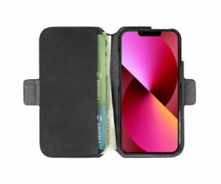 Krusell Leather PhoneWallet Apple iPhone 13 black (62394)