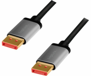 Kábel DisplayPort 8K/60 Hz, DP/M do DP/M aluminiowy 2m