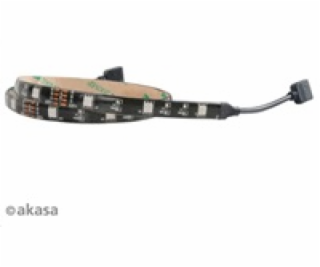 AKASA LED pásek Vegas, Molex 12V napájení, 60cm, modrý