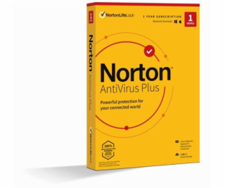 NORTON ANTIVIRUS PLUS 2GB CZ 1 uživatel pro 1 zařízení na...