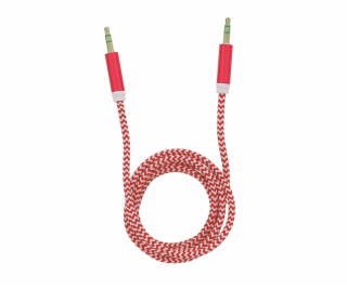 Tellur Basic audio cable aux 3.5mm jack 1m red