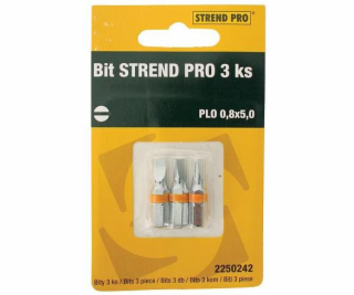 Bit Strend Pro S2 plochý 1,0x6,0 mm 3 ks