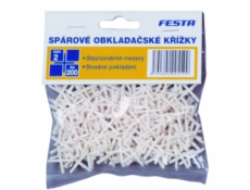 Krížiky obkladové 4 mm/100 ks plast