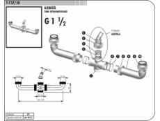 Prípojka dvojdielňa G1 1/2 T-737/III