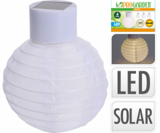 Lampa solárna-lampáš 4 ks biela