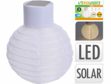 Lampa solárna-lampáš 4 ks biela