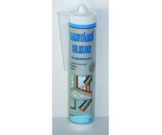 Silikón sanitárne 280 ml transparentný Silver line