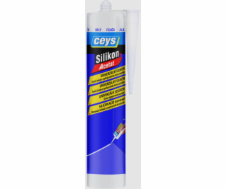 Silikón univerzálny 280 ml biely Ceys