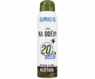 Sprej proti kliešťom na odevy Bros 90 ml