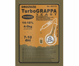 Kvasinky Turbo Grappa 120 g/14-18%