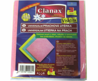 Utierka prachu 38x35 cm 110g/m2 Clanax 3 ks viskóza