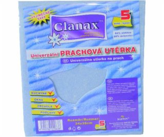 Utierka prachu 38x35 cm 110g/m2 Clanax 5 ks