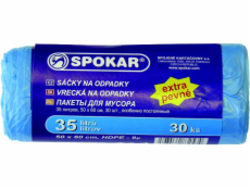 Pytel na odpadky 50x60 cm 35 l/30 ks extra pevné SPOKAR