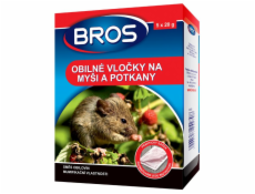 Návnada na hlodavce obilnej vločky 5x20 g BROS