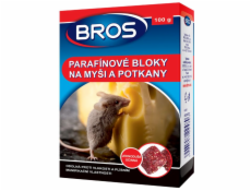 Návnada na hlodavce parafínové bloky 100 g BROS