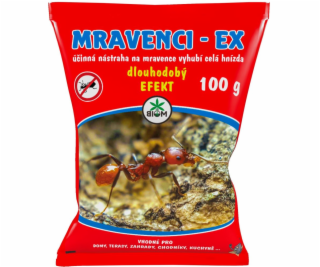 Návnada na ničenie mravcov prášok 100 g MRAVENCI-EX