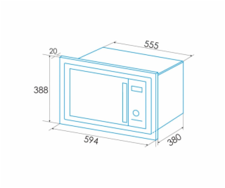 Edesa EMW-2530-IG WH