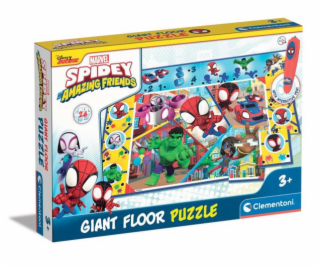 Puzzle Clementoni MARVEL - Velké podlahové puzzle s inter...