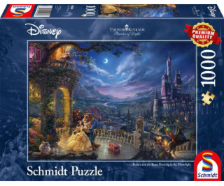 Puzzle Thomas Kinkade: Disney Die Schöne und das Biest