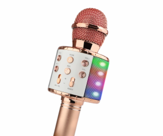 MANTA MIC20-GL LED, Bezdrôtový karaoke mikr/repr