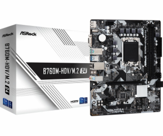 ASROCK Základná doska B760M-HDV/M.2 D4