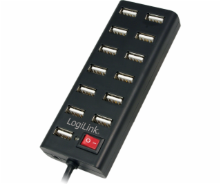 Hub USB LogiLink 13x USB-A 2.0 (UA0126)