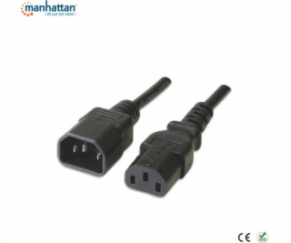 Manhattan napájecí kabel Manhattan C14 až C13 M/F napájec...