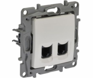 Legrand White dvojitá počítačová zásuvka RJ45 cat.6 UTP (...