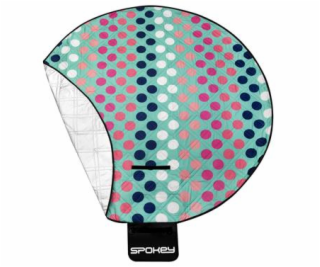 Spokey PICNIC DOTS Pikniková deka kulatá, průměr 140 cm