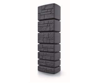 Prosperplast Zbiornik Tower Stone - antracyt 350 l na des...