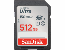 Paměťová karta Sandisk Ultra 512 GB SDXC Memory Card 150 MB/s 