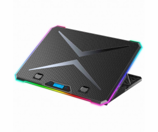 EVOLVEO Ania 9 RGB, nastavitelný podstavec pro notebook