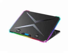 EVOLVEO Ania 9 RGB, nastavitelný podstavec pro notebook