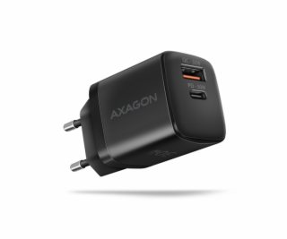 AXAGON ACU-PQ30 Sil nabíječka do sítě 30W, 2x port (USB-A...