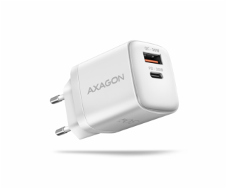 AXAGON ACU-PQ30W Sil nabíječka do sítě 30W, 2x port (USB-...