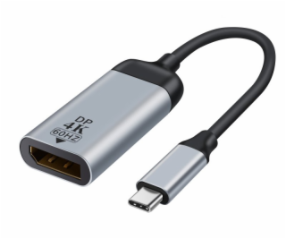 XtendLan Adaptér USB-C na DP (F), 15cm, 4K@60HZ