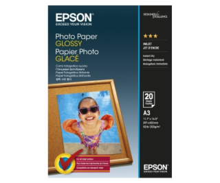 EPSON Photo Paper Glossy A3 20 listů