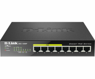 Prepínač D-Link DGS-1008p