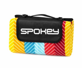 Spokey PICNIC GRAIN Pikniková deka s popruhem, 130 x 150 cm