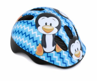 Spokey PENGUIN Dětská cyklistická přilba, 44-48 cm