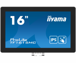 16  iiyama TF1615MC-B1: FHD,10P,IP65,HDMI,DP,VGA