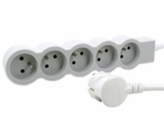 LEGRAND Revolution prodlužovací přívod 5x2P+T, kabel 3m, ...