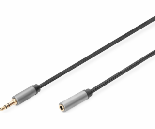 Zvukový predlžovací kábel minijack stereo typu 3,5 mm/3,5...