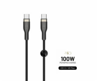 Fixed kabel USB-C/USB-C FIXDB-CC05-BK